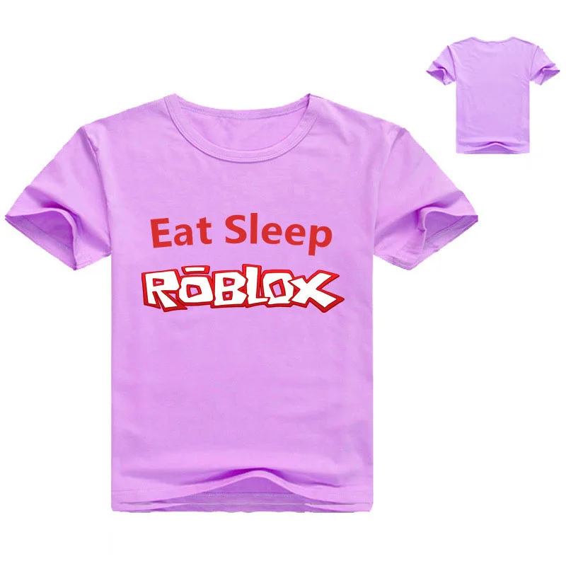 Roblox Baby Casual Camisas Crianças Moda Roblox T Shirt Algodão mangas  curtas T-shirts Crianças Cartoon Tshirt Meninas Meninos Roupas